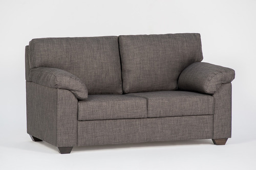 Sofa 2 Cuerpos Salerno Gris