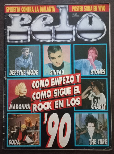 Revista Pelo # 387 El Rock En Los '90 1991