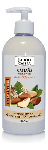 Jabón Líquido Familand Castaña Dosificador 500 Ml