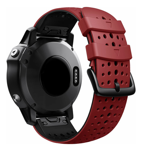 Correa De Silicona For Garmin Fenix 5x/fenix 3 26mm Easy