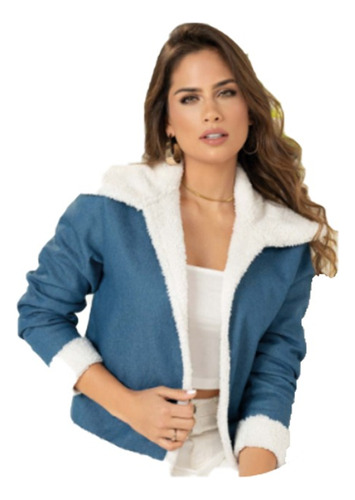 Chaqueta Ovejera Mujer Casual