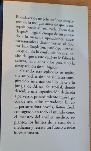 Imagen 2 de 3 de Cromosoma 6 - Robin Cook