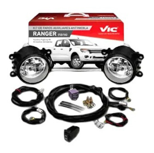 Kit De Faros Auxiliares Ford Ranger2 12/16