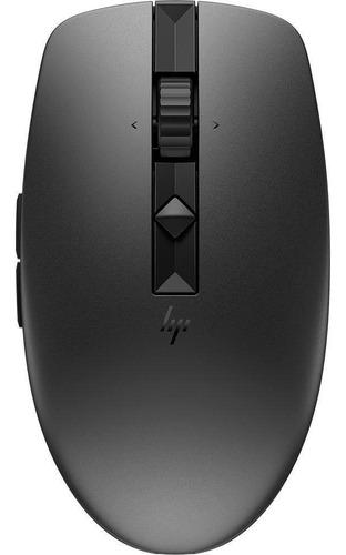 Mouse Sem Fio Recarregável Hp 710 Dongle Usb Bluetooth Preto