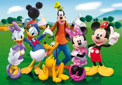 Disney Mickey Clubhouse Junto A Pluto Manchitas Int 182790