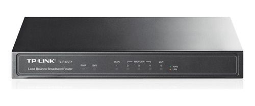 Router Tp-link De Banda Ancha Tl-r470t+ 1wan 3wan/lan 1lan