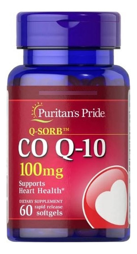 Coenzima Q-10 100mg X 60 Softgels 