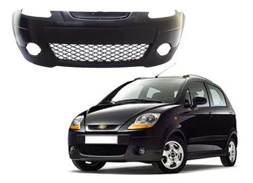 Parachoque Frontal Chevrolet Spark Lt 1.0 11-16 Para Pintar