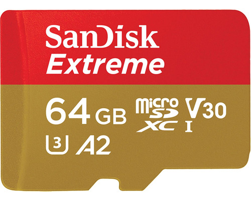 Tarjeta De Memoria Extreme 64 Gb Microsdxc Uhs-i Clase 10