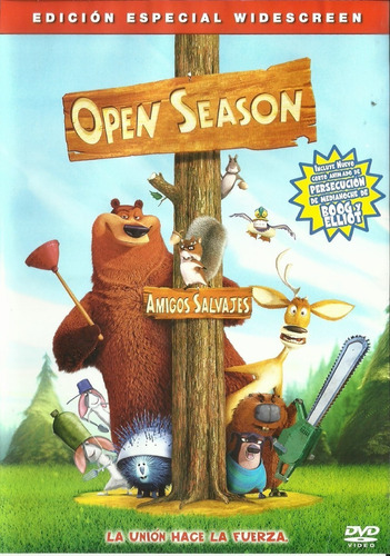 Open Season Amigos Salvajes | Dvd Película Nueva