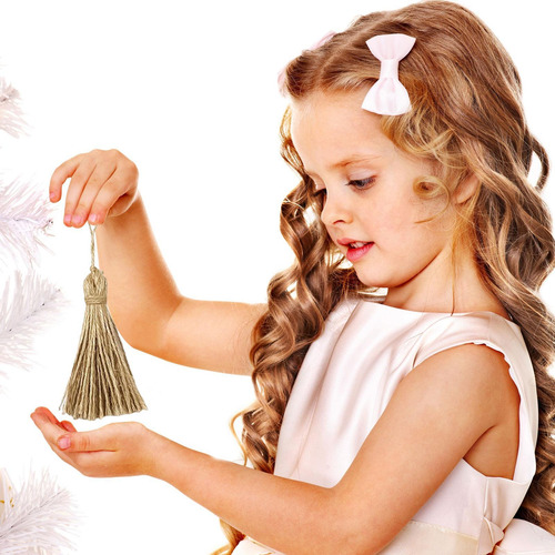 Borlas De Yute Para Manualidades 5 Borlas De Costura Boho Fl
