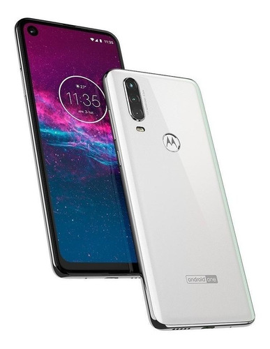 Motorola One Action Dual SIM 128 GB pearl white 4 GB RAM