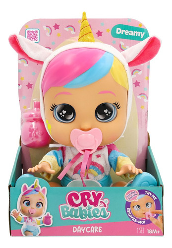 Muñeca Cry Babies Day Care - Dreamy - Original