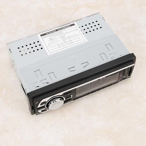 Leitor De Rádio De Carro Dc 12v Stereo Mp3 Fm Usb Aux No Pai