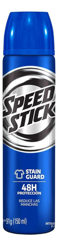 Desodorante Aerosol Spray Speed Stick Stain Guard 150ml 48h