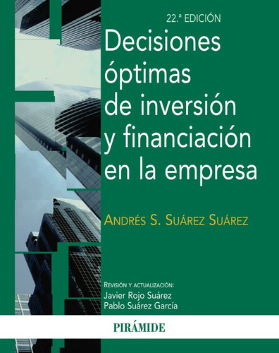 Libro Decisiones Ã³ptimas De Inversiã³n Y Financiaciã³n E...