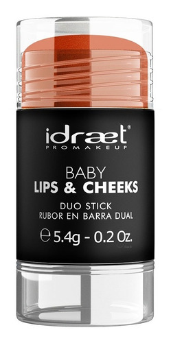 Rubor Y Labial Baby Lips & Cheeks Idraet Varios Tonos 5.4 Gr