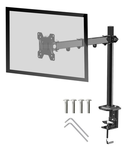 Suporte Para Monitor De Mesa Com Morsa 13 A 32 Articulado