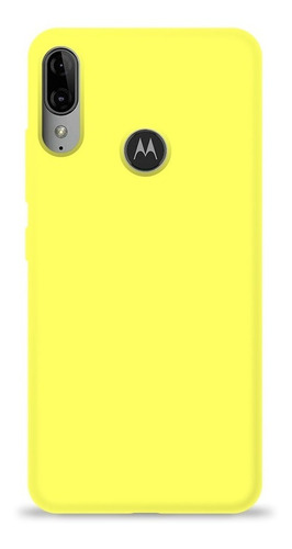 Estuche Forro Silicone Case Para Motorola E6 Plus