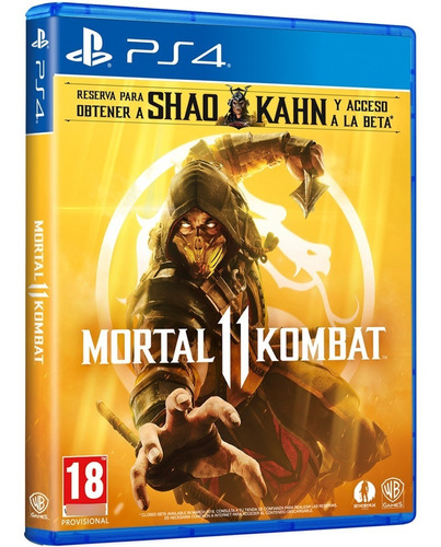 Juego Ps4 Físico Mortal Kombat 11 Nuevo En Español