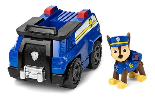 Paw Patrol Vehiculo Basico Con Figura De Casa Valente