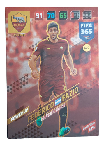 Carta Federico Fazio Defensive Rock Fifa 365 2018