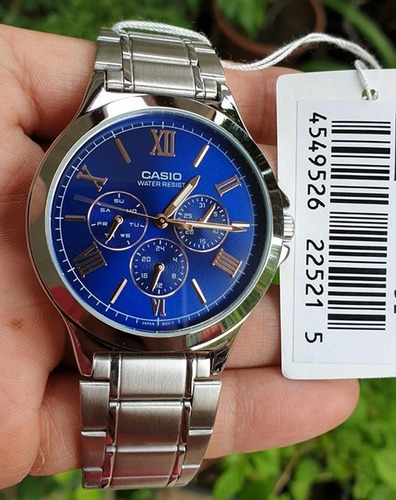 Imagen 5 de 7 de Reloj Casio Mtpv300d-2a Somos Tienda