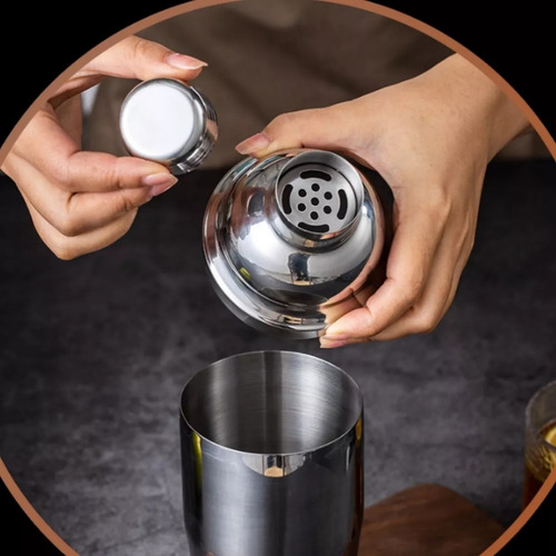 Juego De Coctelera De Cóctel,shaker Set De Acero Inoxidable