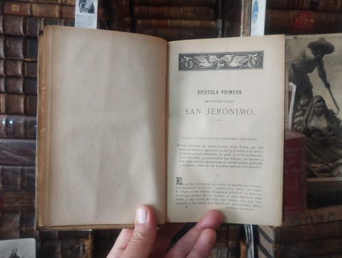 San Jerónimo Epístolas Selectas 1896 (Usado)