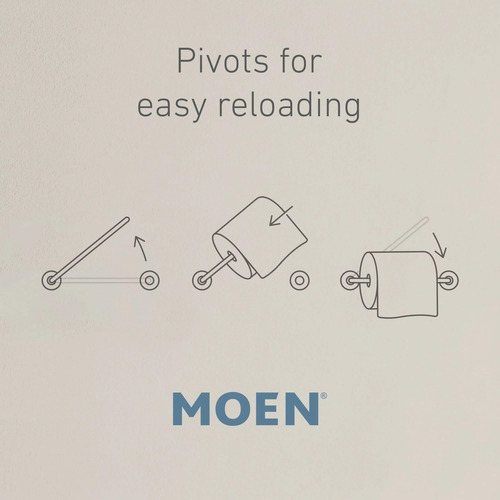 Moen Dn0708ch Iso Colección Doble Post Moderno Porto De Pape