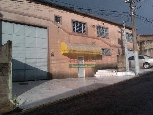 Imagem 2 de 8 de Galpão Para Alugar, 600 M² Por R$ 5.000,00/mês - Vila Bandeirantes - Caçapava/sp - Ga0173