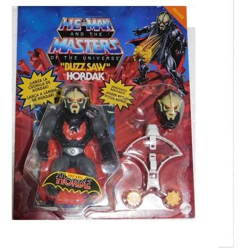 comprar Motu Figura Delujo Hordak Buzz Saw He Man Amos Del Universo