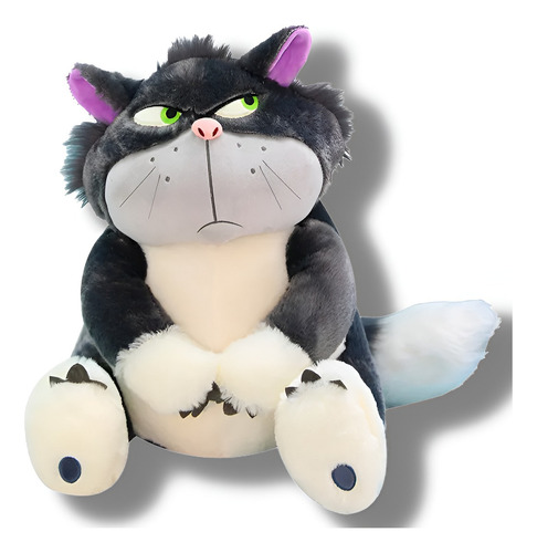 1pcs Peluche Dibujos Animados Gato Lucifer -25 Cm Color 30cm 30cm