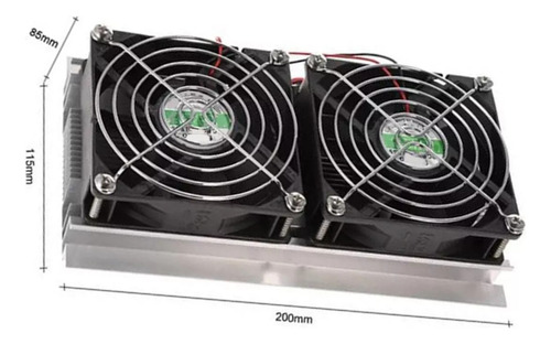 Placa Fria Termoelétrica Peltier 12v 120w Para Bancada