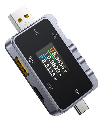 Voltímetro Digital Usb Tester, Amperímetro Con Pantalla Lcd