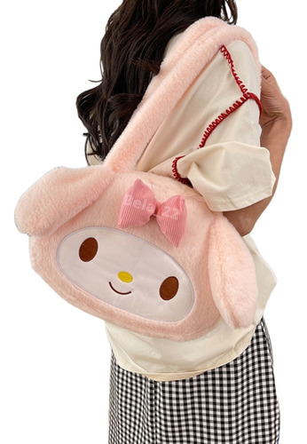 My Melody Cartera Grande Tela De Peluche 