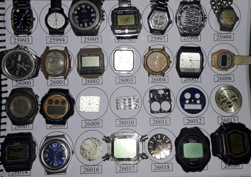Lote 94 Sucatas Casio E Outros- Máquina Do Tempo