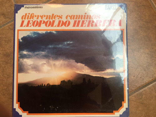 Disco De Acetato diferentes Caminos De Leopoldo Herrera