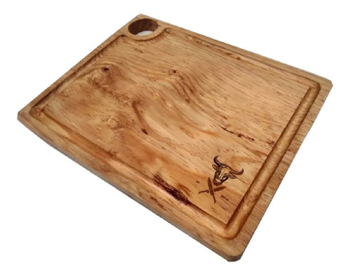 49 Plato Tabla Madera Carnes Asado 24x30cm Personalizado 