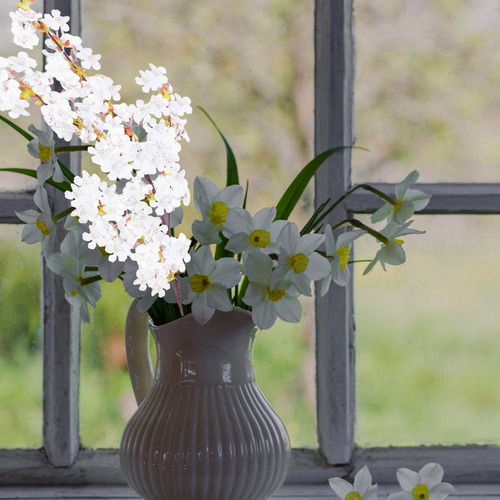 Flores De Cerezo Falsas: Tallos De Flores Artificiales Ideal