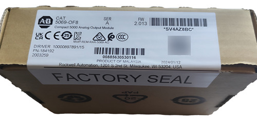 Allen Bradley 5069-of8 Module Analog