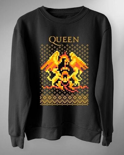 Poleron Polo De Queen Logo Tipo Bordado