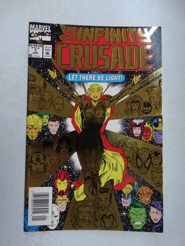 The Infinity Crusade Nº 1 Marvel Comics Jun 1993 Em Inglês