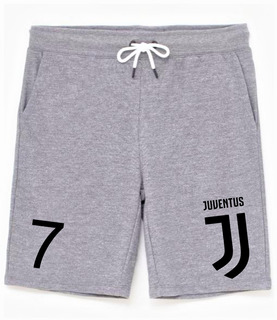 bermuda moletom juventus