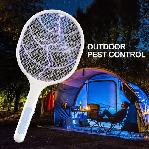 Recargable Matamoscas Y Mosquitos Eléctrico Adecuado Para Dormitorios, Salas De Estar, Jardines, Baños, Almacenes Y Otros Lugares Con Muchas Moscas, Mosquitos E Insectos Color Azul