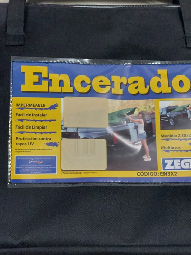 Encerado Lona 2,8 X 2 Mts Marca Zega