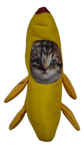 Peluche Happy Banana Cat Gato Tik Tok!