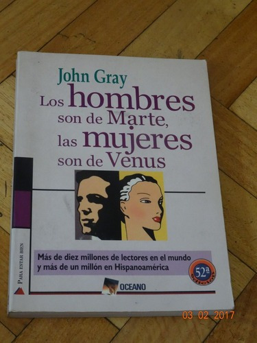 John Gray: Los Hombres Son De Marte Las Mujeres Son De &-.