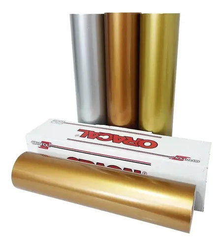 Vinil De Corte Metálico Oracal® 651  63cm X 1m.