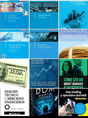 Imagen 3 de 12 de Piense Y Hagase Rico +130 Libros Sobre Trading E Inversion